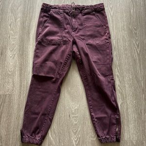 American Eagle Next Level Stretch Denim Joggers Size 16 Short